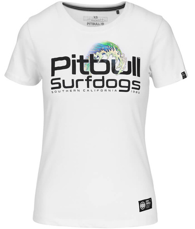 T-shirt damski PIT BULL CAMINO WMN biały