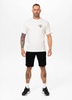 T-shirt PIT BULL Loose Fit SKULL LOGO off white 