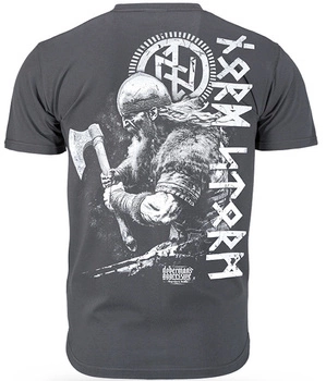 T-shirt DOBERMANS VIKING REACTION TS368 stalowy