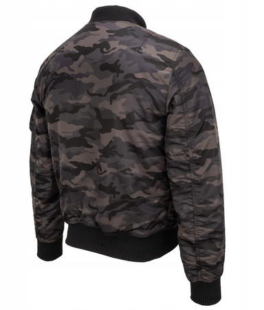 KURTKA ALPHA INDUSTRIES MA-1 VF 59 CAMO 191118C 125 (black camo)