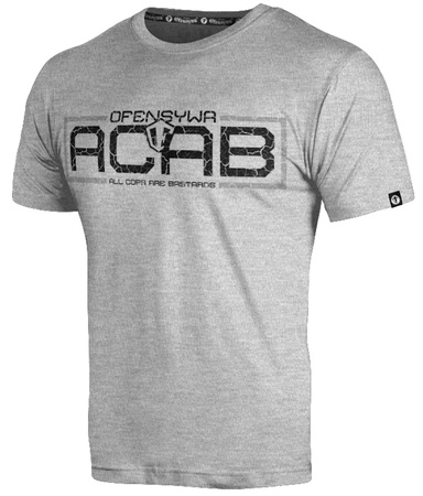 T-shirt OFENSYWA ACAB szary