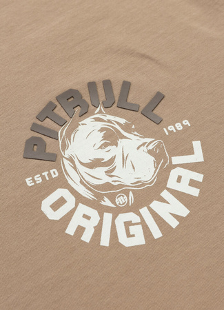 T-shirt PIT BULL DOG SD sand savana