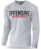 Longsleeve Dobermans AN UNSTOPPABLE OFFENSIVE LS263 szary