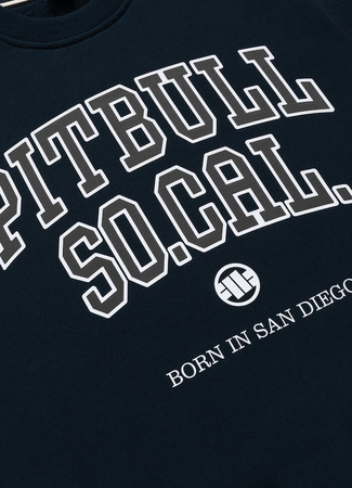 Bluza PIT BULL SO CAL granatowa prosta