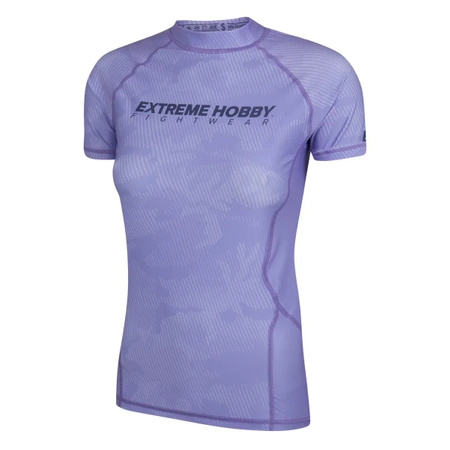 Short sleeve rashguard damski EXTREME HOBBY HAVOC liliowy