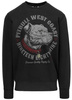 Bluza PIT BULL Washed STRENGTH & RESPECT czarna prosta