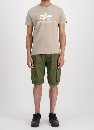 T-shirt ALPHA INDUSTRIES BASIC piaskowy (vintage sand) 100501 679