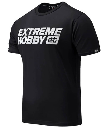 T-shirt EXTREME HOBBY BLOCK 24 czarno/biały