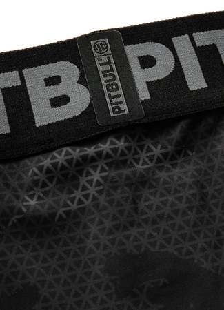 Spodenki PIT BULL COMPRESSION NET CAMO 2 all black camo