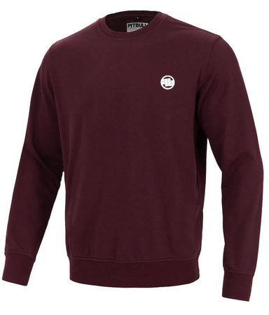 Bluza PIT BULL TRICOT CARSON bordowa prosta