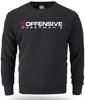 Bluza DOBERMANS OFFENSIVE DIVISION BC349 czarna prosta