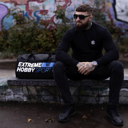 Torba sportowa EXTREME HOBBY CLASSIC czarno/niebieska