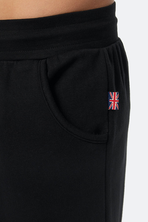 Spodnie LONSDALE LONDON LOGO LARGE czarne