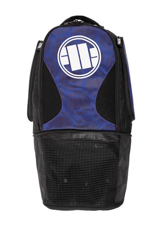 Średni plecak / torba PIT BULL LOGO niebieski