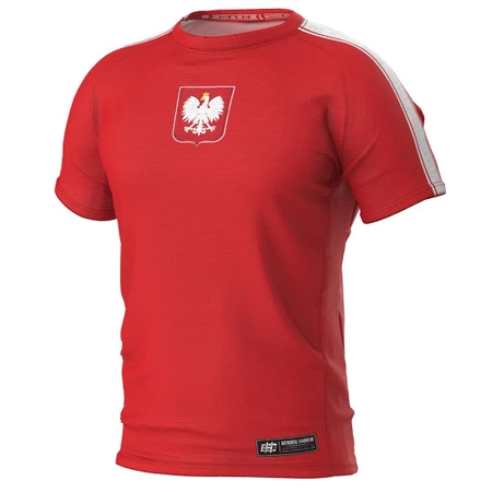 Koszulka techniczna EXTREME HOBBY POLSKA czerwona