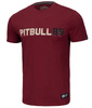 T-shirt PIT BULL DOG 89 bordowy