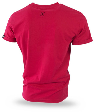 T-shirt DOBERMANS THUNDER OFFENSIVE TS225 czerwony