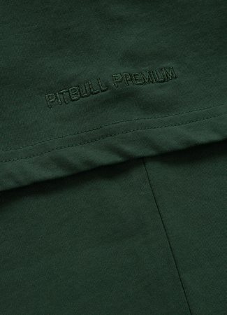 T-shirt PIT BULL Garment Washed USA CAL green