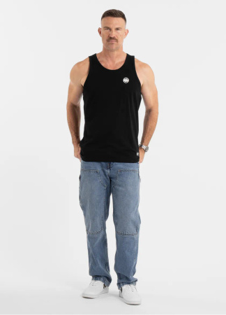 Tank top PIT BULL Slim Fit SMALL LOGO czarny