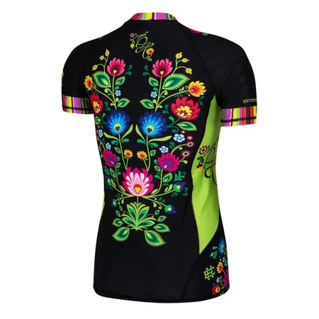 Short Sleeve Rashguard Damski Folk
