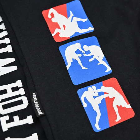 T-shirt PRETORIAN MIXED MARTIAL ARTS czarny