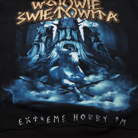 Bluza EXTREME HOBBY WOJOWIE ŚWIĘTOWITA czarna prosta