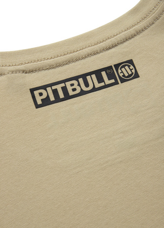 T-shirt PIT BULL HILLTOP 170 (sand) beżowy