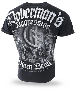 T-shirt DOBERMANS BLACK DEVIL II TS198 czarny