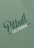 T-shirt PIT BULL SAN DIEGO BORN miętowy (mint)
