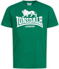 T-shirt LONSDALE LOGO (bottle green) zielony