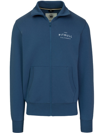 Bluza PIT BULL SAMPSON niebieska (petrol blue) stójka