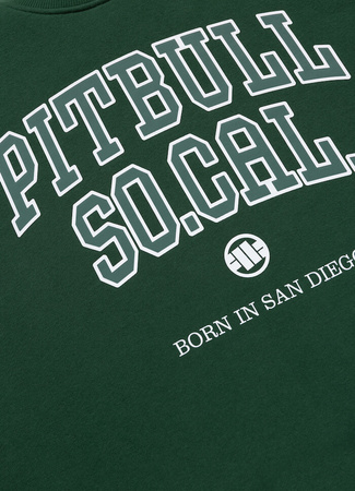 Bluza PIT BULL SO CAL hunter green prosta