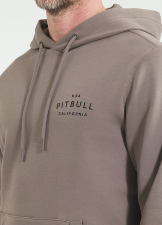 Bluza PIT BULL Tricot Terry SAMPSON brązowa (taupe) kaptur
