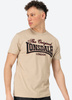 T-shirt LONSDALE COTHA beżowy