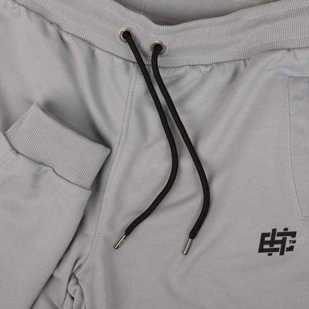 Spodnie dresowe HASHTAG jasnoszare