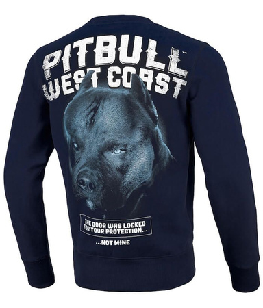 Bluza PIT BULL BLACK DOG granatowa prosta
