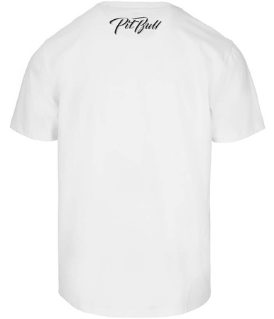 T-shirt PIT BULL EL JEFFE biały