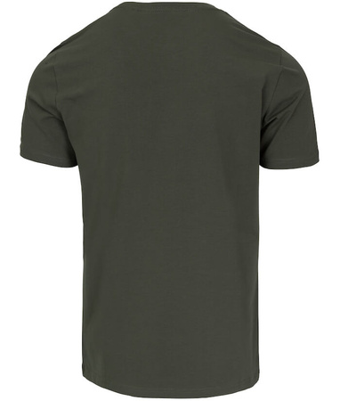 T-shirt PIT BULL MINIMAL 190 spandex old green