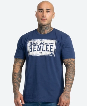 T-shirt BENLEE BOXLABEL granatowy