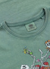 T-shirt damski PIT BULL Denim Washed CRUISINANDBOOZIN WMN mint