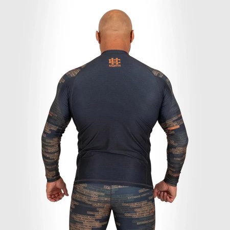 Longsleeve rashguard EXTREME HOBBY PARACORD pomarańczowy