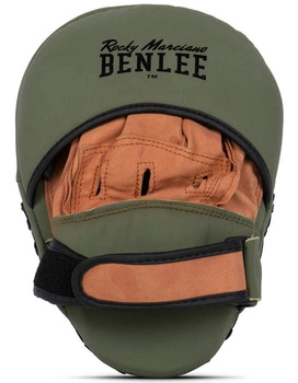Skórzane łapy trenerskie BENLEE MOORE khaki