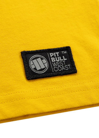 T-shirt dziecięcy PIT BULL HILLTOP JUNIOR żółty