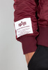 Kurtka ALPHA INDUSTRIES MA-1 ZHP bordowa (burgundy) 118101 184