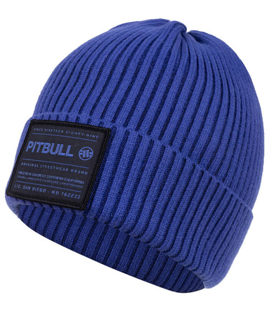 Czapka zimowa PIT BULL DOCK niebieska (electric blue)