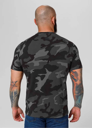 T-shirt PIT BULL SLIM FIT CLASSIC BOXING all black camo