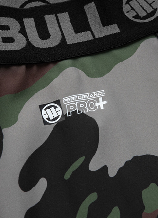 Spodenki PIT BULL COMPRESSION CROSS CAMO woodland camo