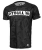 Rashguard PIT BULL MESH NET CAMO HILLTOP czarny krótki rękaw