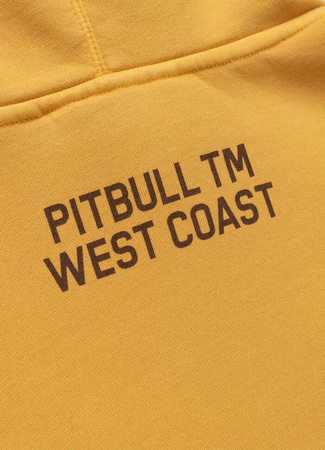 Bluza PIT BULL WASHED CALIFORNIA FLAG washed yellow kaptur