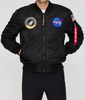 Kurtka ALPHA INDUSTRIES MA-1 VF NASA czarna 166107 03